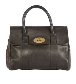 Small Bayswater, Leather, Brown, 077167, DB, 2*